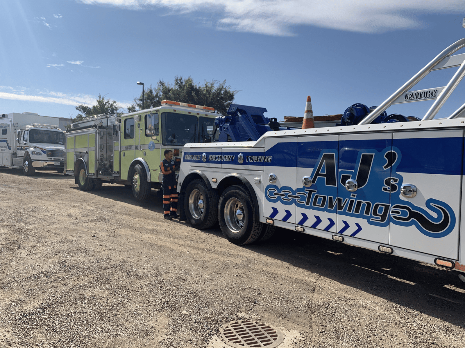 AJ's Heavy Haul towing recovery work photo 4